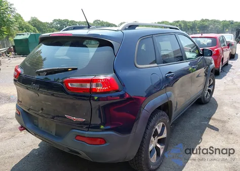 2014 Jeep Cherokee Trailhawk из США, поврежденный, VIN 1C4PJMBS4EW291673